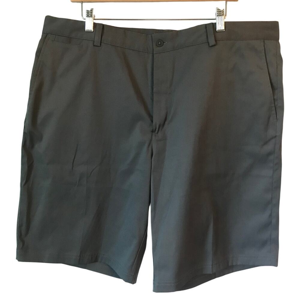 Nike Golf Shorts Size 40 Mens Standard Fit Dry Fit Technology Front Dark Gray